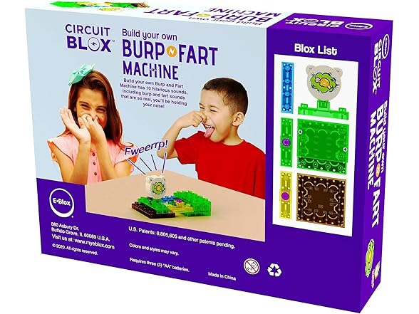 E-Blox Building Blocks STEM Circuit Kit