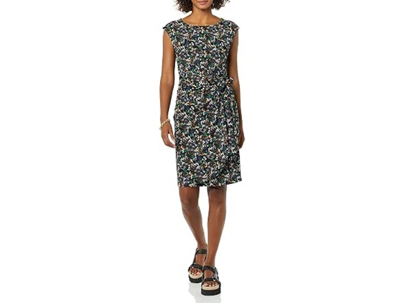 Black, Ditsy Floral