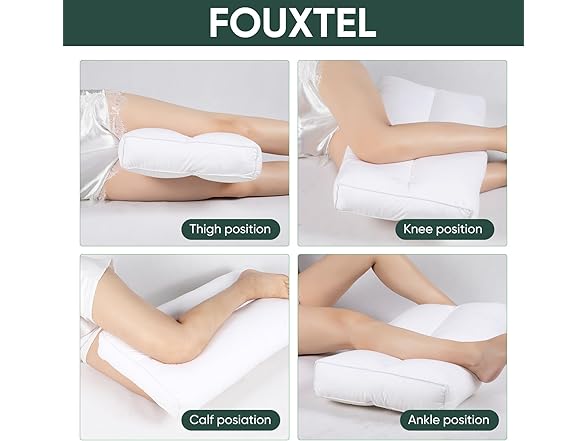 FOUXTEL Knee Pillow for Side Sleepers