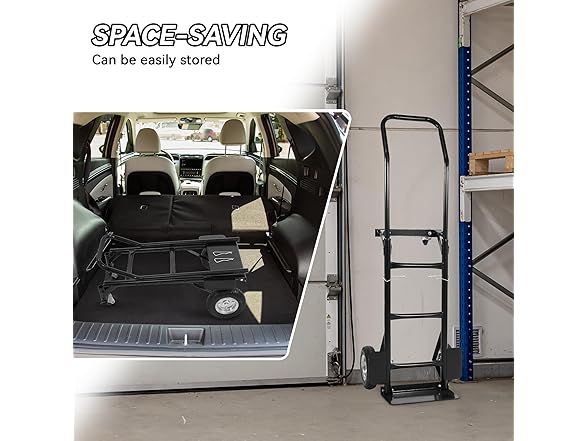 Elevon 2 in 1 Convertible Hand Truck and Cart