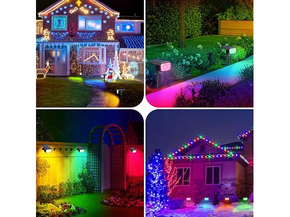 BesLowe Official 6-Pack Solar Spot Light