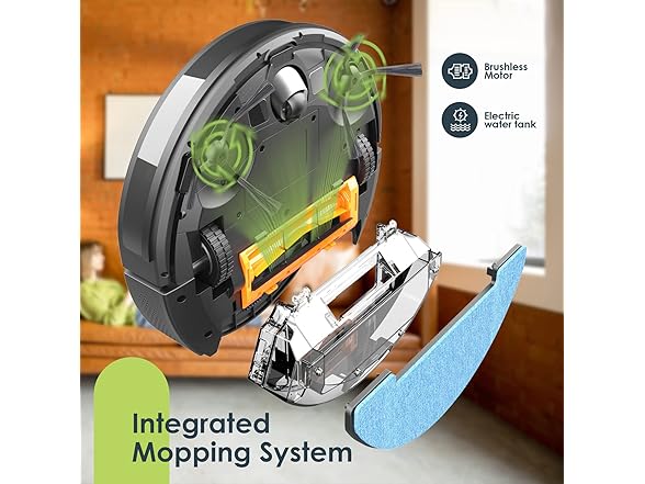 XIEBro HR1010-BLACK XIEBro HR1010 Robot Vacuum and