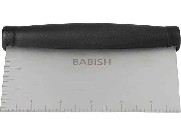 Babish Multi-Purpose Stainless Steel Scaper/Chopper
