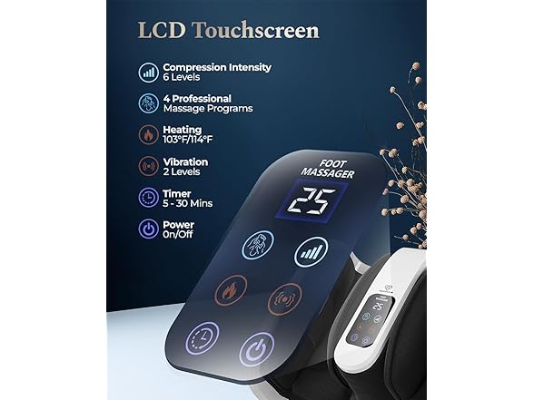 Foot Massager with Heat & Ice Therapy