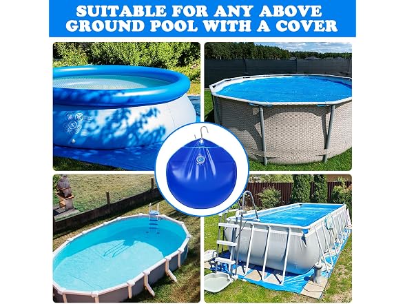16-Pack Pool Cover Weights