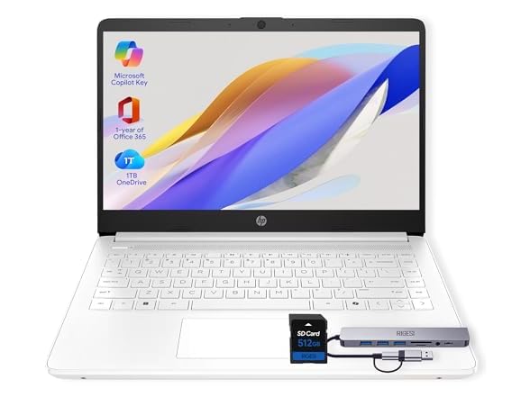 HP HP 14 Laptop, Intel Processor, 8GB