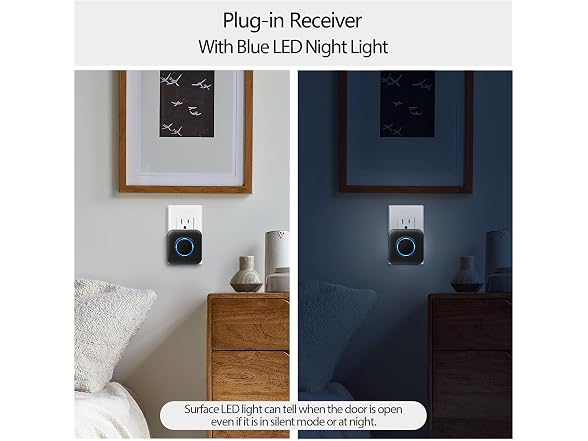 Bistee Wireless Doorbell Chime for Blink