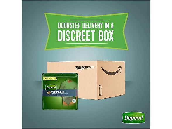 Depend FIT-FLEX Incontinence Underwear for Men