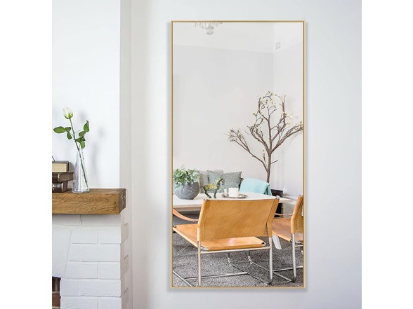 Gold, 47"L x 22"W