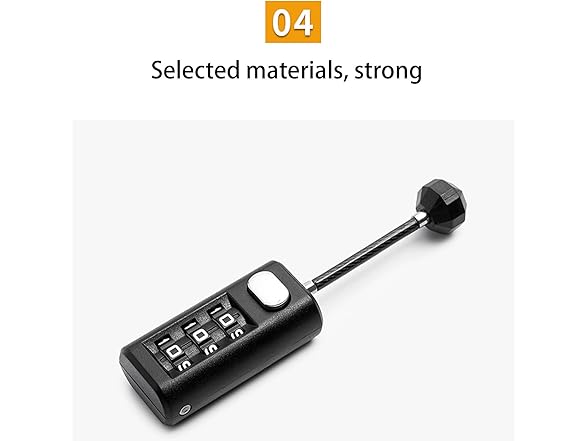 (2 Pack) Travel Luggage Lock