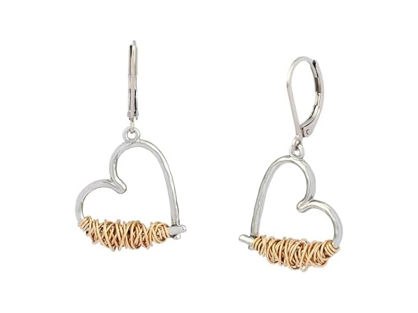 Robert Lee Morris Soho Women's Heart Drop Earrings