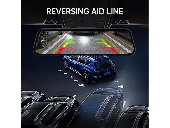 Veement 4K Rear View Mirror Camera | 10in