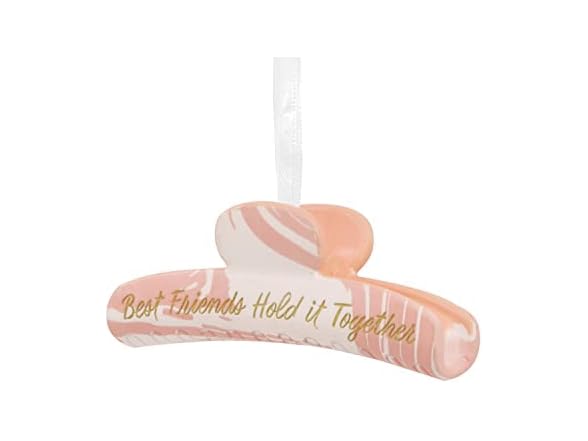Hallmark Friends Hold It Together Hair Clip Ornament