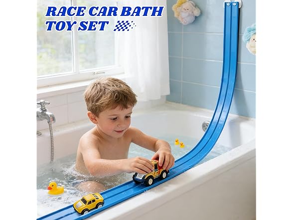 lemostaar Flexible Race Track Toys for Kids