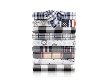 $27.99, Was $69, 59% Off! 100% Turkish Cotton Plaid Flannel Sheet Set dealfomo