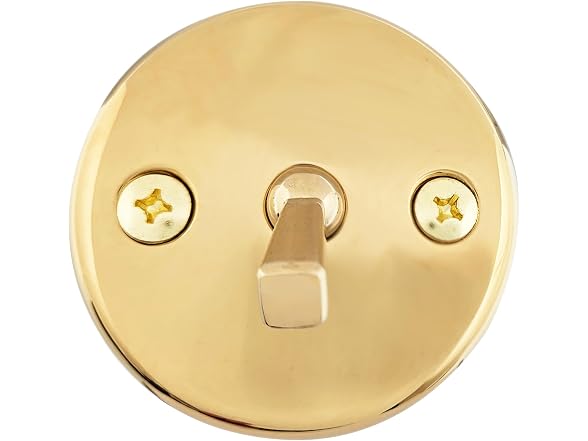 Westbrass 22.5in Waste Overflow Brass