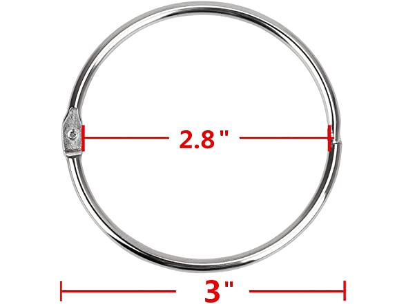 Loose Leaf Binder Rings