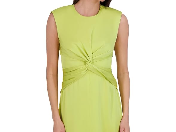 Vince Camuto Women Cap Sleeve U-neck Pear Dress