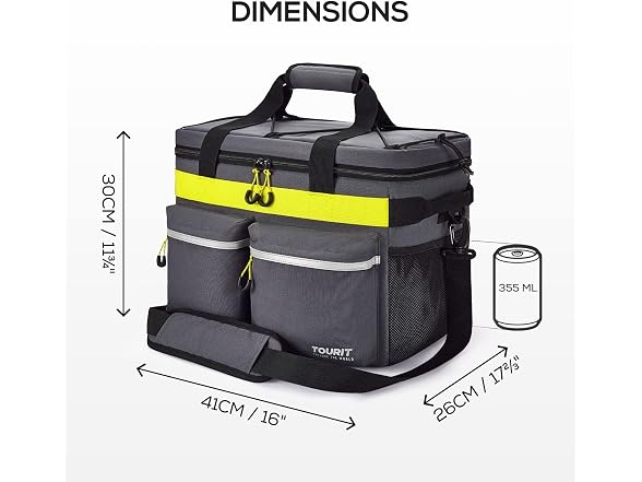 TOURIT Cooler Bag 46-Can Insulated Soft Cooler Tr