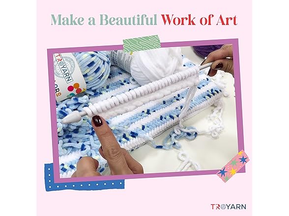 Troyarn Velvet Colors (3- Skeins Pack)