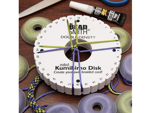 Beadsmith Round Kumihimo Disk 4.25" 10-Pk