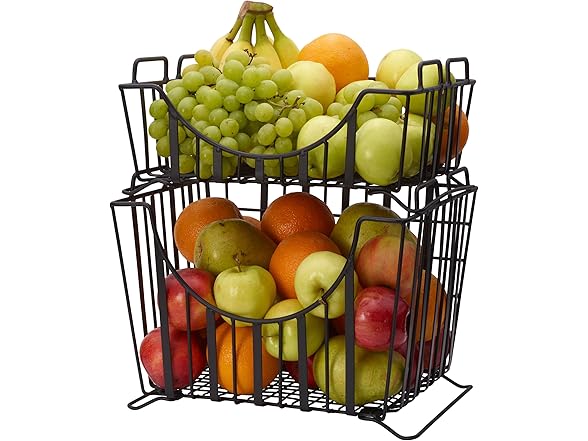 Gourmet Basics by Mikasa Stacking Baskets