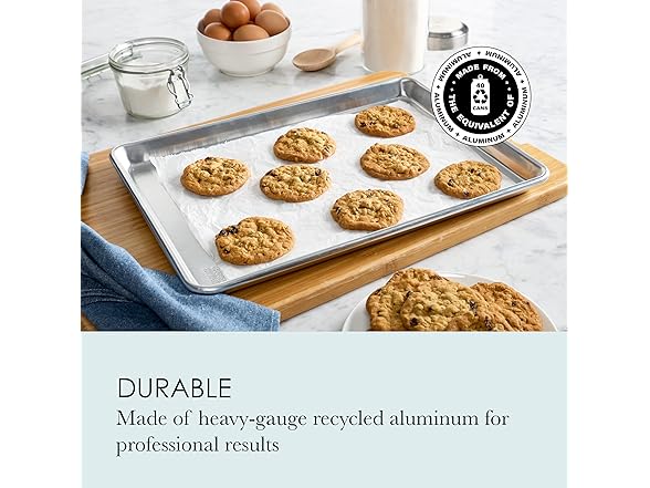 Chicago Metallic Recycled Aluminum Large Baking Sheet