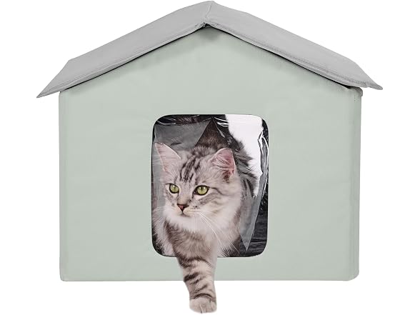 VEVOR Heated Cat House