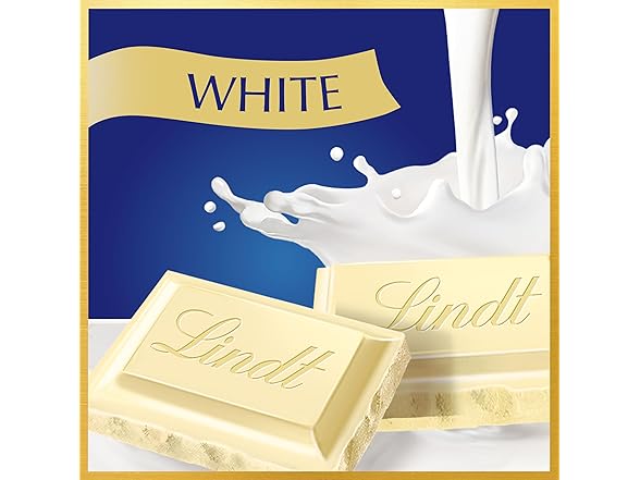 Lindt White Chocolate Bar, 4.4oz
