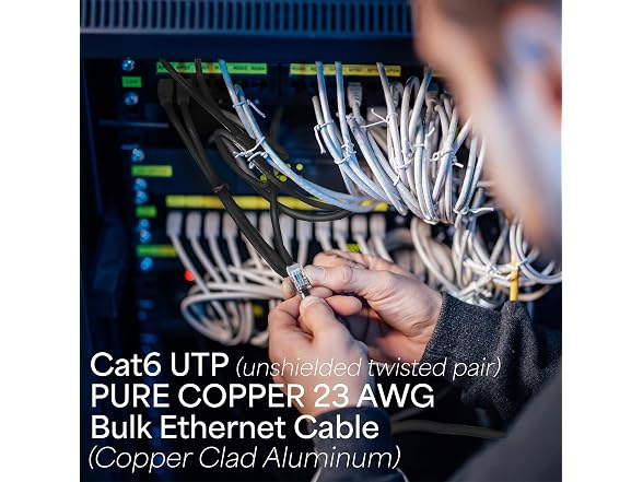 VIVO Waterproof 500ft Bulk Cat6 Wire