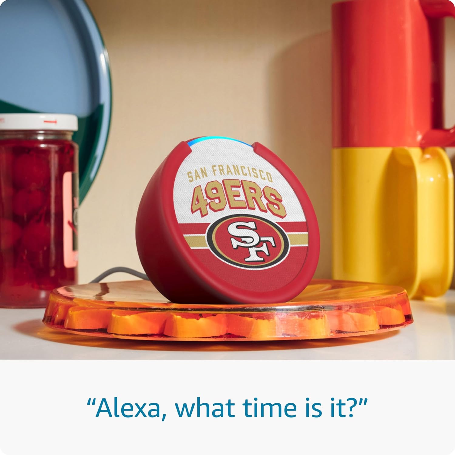 (NEW) Amazon Echo Pop | San Francisco 49ers - Gallery 15