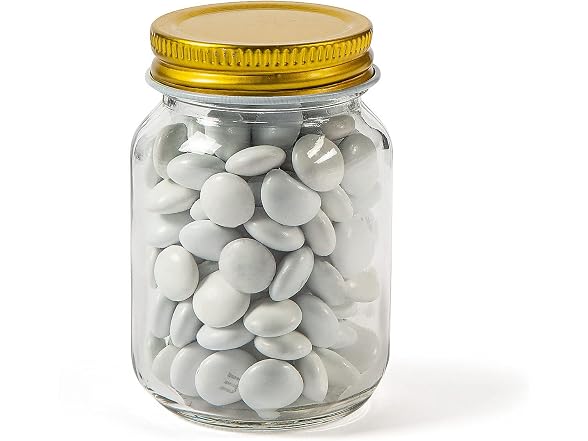 Fun Express Mini Mason Favor Jars Lid - Gallery 3