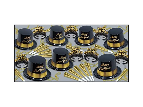 Beistle Gold-Streamer „Happy Anniversary“ – Party-Deko Für Hochzeitsjubiläum