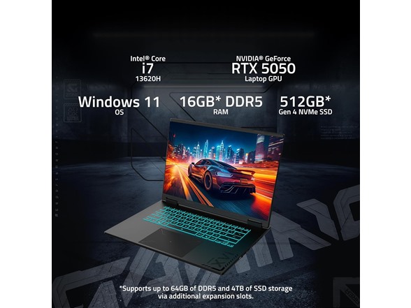 GIGABYTE A16 RTX 5050 Gaming Laptop