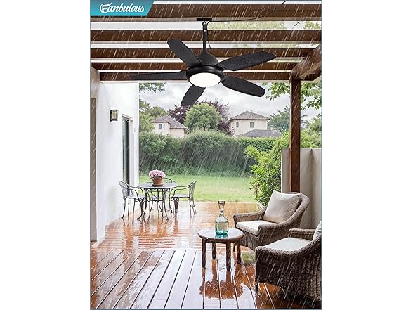 Fanbulous Outdoor Ceiling Fan with Lights