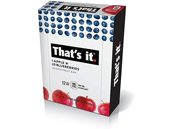 That's It Apple Blueberry 12ct