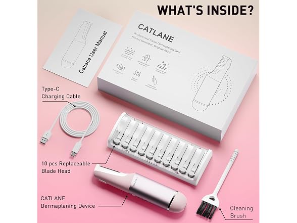 CATLANE Dermaplane Razor w/ LED