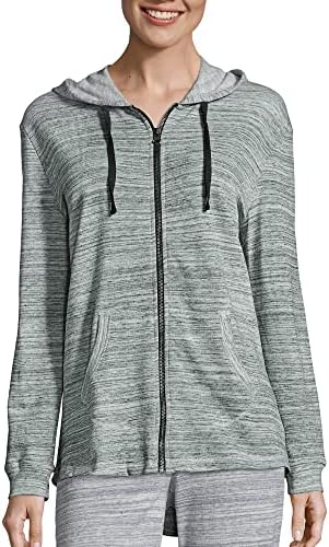 Hanes Womens French Terry Zip Hoodie
