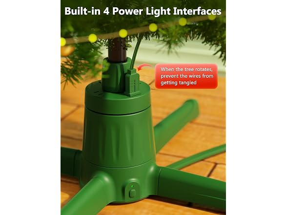 360-Dgree Rotating Christmas Tree Stand 