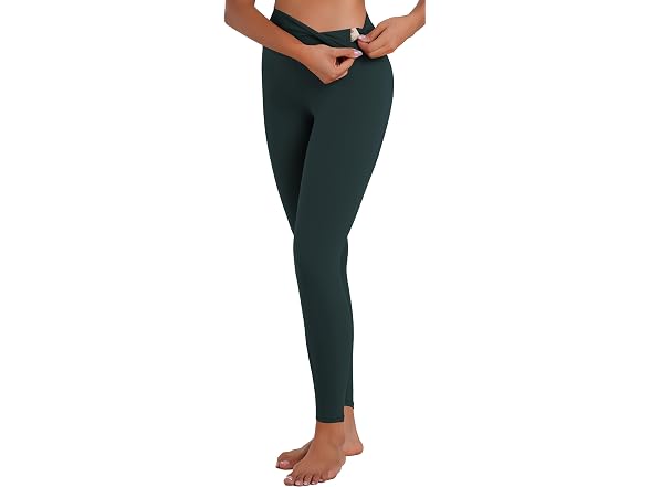 Sunzel Womens Leggings 28in M Deep Teal