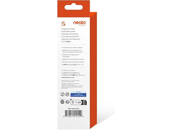 Neato Robotics Fragrance Pods – Fresh (Citrus)