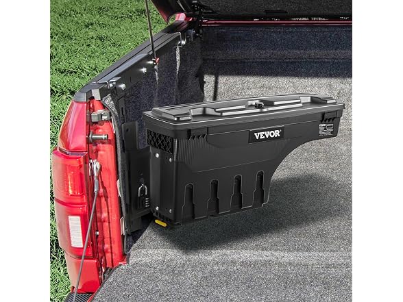 Truck Bed Storage Box, Lockable Lid 2019-2021