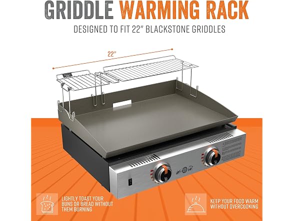 Yukon Glory 22" Griddle Warming Rack