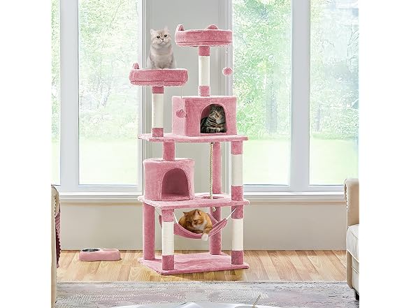 Yaheetech 62.5inches Cat Tree Cat Tower
