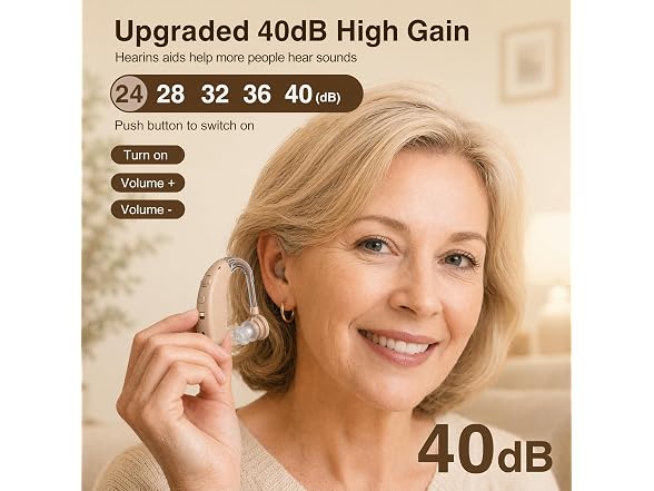 OTC Hearing Aids - Brown