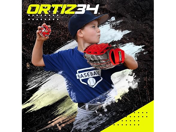 Ortiz34 Youth T-Ball Set, 25” Signature Aluminum