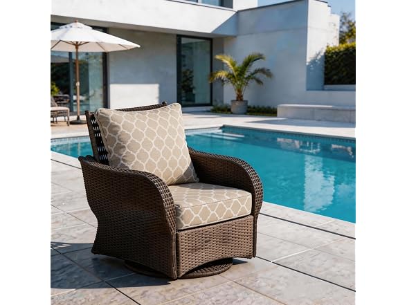 COZYVIDA Deep Seat Cushion Set of 2