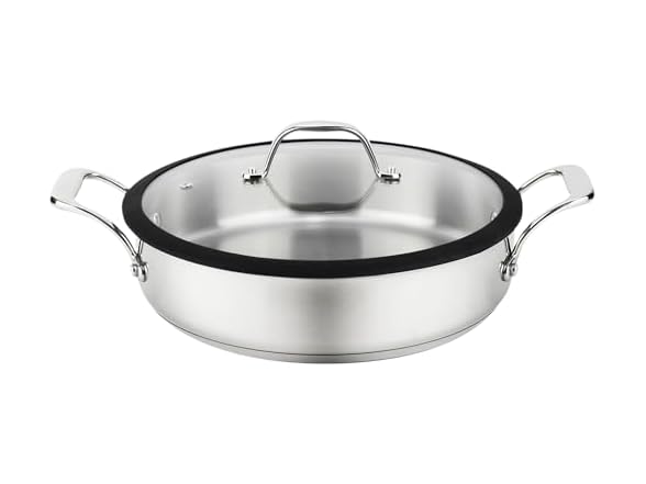 MAGEFESA Balance 11-inch Stainless Steel Braiser