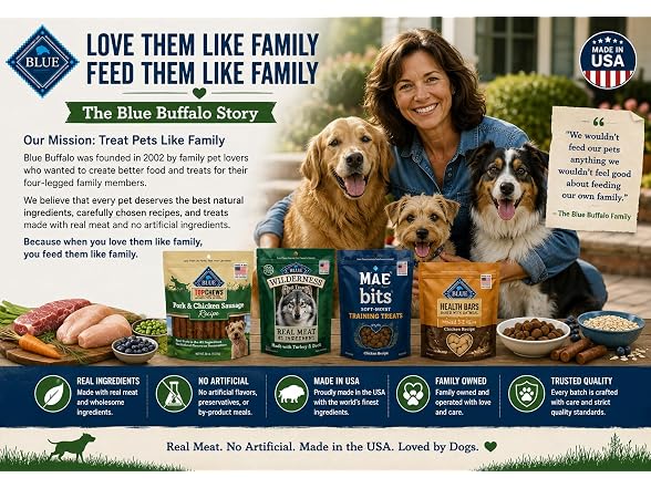 Blue Buffalo Top Chews Pork & Chicken Sausage Treat
