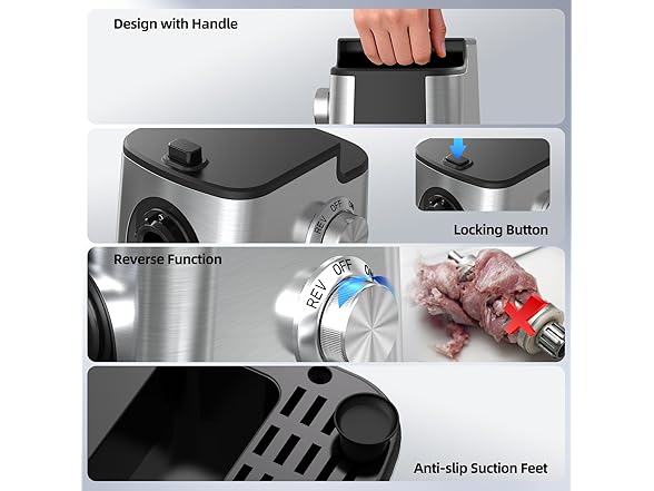 Stainless Steel Food Processor